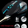 Ninja Dragon Stealth 7 Wireless Silent LED Gaming Mouse - Image 3